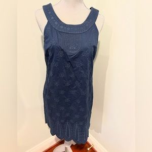 Navy cotton vineyard Vines dress